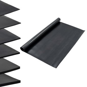 Smooth non-slip rubber mat 1.2x2 m 3 mm by , Floors and carpets - Ref: Foro24-143959, Price: 43,11 €, Discount: %