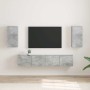Mueble de TV Montado en la Pared 2 pcs Concreto 30 x 31 x 60 cm en Muebles TV | Comprar online en Foro24