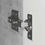 Mueble de TV Montado en la Pared 2 pcs Concreto 30 x 31 x 60 cm en Muebles TV | Comprar online en Foro24