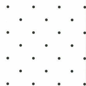 Fabulous World Papel de pared diseño Dots blanco y negro 67105-3