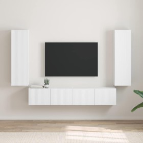 Mueble de TV Montado en la Pared 2 pcs 30 x 31 x 100 cm en Muebles TV | Comprar online en Foro24