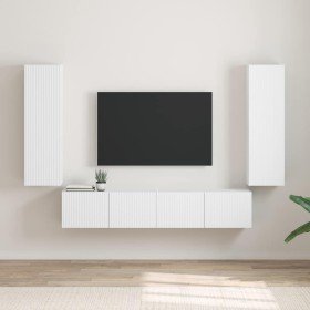 Mueble de TV Montado en la Pared 2 pcs 30 x 31 x 100 cm en Muebles TV | Comprar online en Foro24