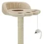 Cat scratching post with sisal post 40 cm beige and brown by vidaXL, Cat furniture - Ref: Foro24-170543, Price: 26,69 €, Disc...