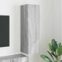 Mueble de TV Montado en la Pared Gris Sonoma 30 x 31 x 100 cm