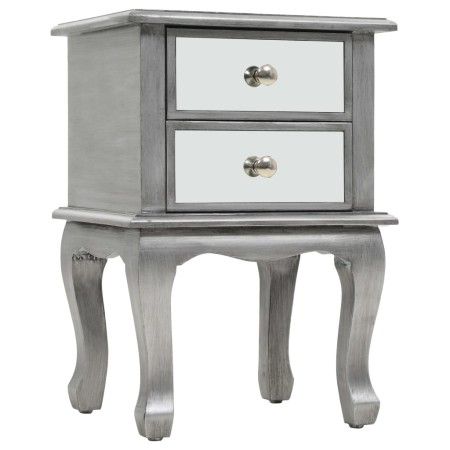 MDF and glass mirror bedside table 34.5x30x50 cm by vidaXL, Nightstands - Ref: Foro24-246658, Price: 135,97 €, Discount: %