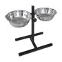 Soporte De Alimentación Ajustable Mascota 2X4.1L Tazón Inoxidable by , Pet bowls, feeders, and waterers - Ref: Foro24-170093,...