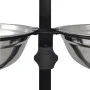 Soporte De Alimentación Ajustable Mascota 2X4.1L Tazón Inoxidable by , Pet bowls, feeders, and waterers - Ref: Foro24-170093,...