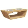Hohe Futternäpfe für Hunde aus Bambus 35,5x18x10,5 cm von , Futternäpfe, Futtertröge und Tränken für Haustiere - Ref: Foro24-...