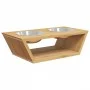 Hohe Futternäpfe für Hunde aus Bambus 35,5x18x10,5 cm von , Futternäpfe, Futtertröge und Tränken für Haustiere - Ref: Foro24-...