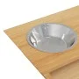 Hohe Futternäpfe für Hunde aus Bambus 35,5x18x10,5 cm von , Futternäpfe, Futtertröge und Tränken für Haustiere - Ref: Foro24-...