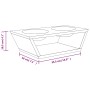 Comederos altos para perros bambú 35,5x18x10,5 cm by , Pet bowls, feeders, and waterers - Ref: Foro24-373370, Price: 39,89 €,...