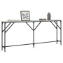 Mesa consola madera de ingeniería gris Sonoma 180x23x75 cm by , Side tables - Ref: Foro24-837770, Price: 54,93 €, Discount: %