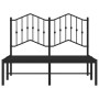 Bettgestell mit schwarzem Metallkopfteil 120x200 cm von , Betten und Lattenroste - Ref: Foro24-373787, Preis: 85,81 €, Rabatt: %