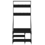Garderobe mit Schuhregal schwarz 80x40x184 cm von , Kommoden-Organizer und Bar-Kleiderbügel - Ref: Foro24-837862, Preis: 54,9...