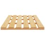 Alfombra de baño de bambú 54x36 cm by , Rugs and bath mats - Ref: Foro24-373372, Price: 43,05 €, Discount: %