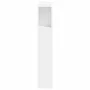 Headboard with LED white engineered wood 100x18.5x103.5 cm by , Headboards and footboards - Ref: Foro24-837330, Price: 72,36 ...
