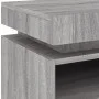 Mesitas de noche con luces LED 2 uds gris Sonoma 40x39x48,5 cm de , Mesitas de noche - Ref: Foro24-836795, Precio: 99,14 €, D...