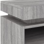 Nachttische mit LED-Lichtern, 2 Stück, in Grau Sonoma, 40x39x48,5 cm. von , Nachttische - Ref: Foro24-836795, Preis: 94,91 €,...