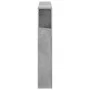 Concrete gray engineered wood LED headboard 140x18.5x103.5 cm by , Headboards and footboards - Ref: Foro24-837347, Price: 82,...