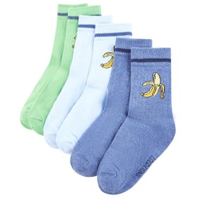 Kinder-Socken 5 Paare EU 30-34 von , Socken und Strumpfhosen für Kinder - Ref: Foro24-14707, Preis: 9,26 €, Rabatt: %