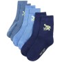 Calcetines infantiles 5 pares EU 30-34 de , Calcetines y medias para niños - Ref: Foro24-14713, Precio: 9,26 €, Descuento: %