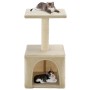 Katzenkratzbaum mit Sisalstamm 55 cm beige von vidaXL, Katzenmöbel - Ref: Foro24-170539, Preis: 31,22 €, Rabatt: %