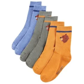 Kinder-Socken 5 Paare EU 30-34 von , Socken und Strumpfhosen für Kinder - Ref: Foro24-14730, Preis: 9,16 €, Rabatt: %