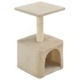 Katzenkratzbaum mit Sisalstamm 55 cm beige von vidaXL, Katzenmöbel - Ref: Foro24-170539, Preis: 31,22 €, Rabatt: %