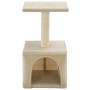 Katzenkratzbaum mit Sisalstamm 55 cm beige von vidaXL, Katzenmöbel - Ref: Foro24-170539, Preis: 31,22 €, Rabatt: %