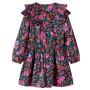 Kleid für Kinder mit langen Ärmeln in leuchtendem Rosa, Größe 92. von , Kinderkleider - Ref: Foro24-14474, Preis: 11,14 €, Ra...
