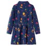 Kleid für Kinder mit langen Ärmeln, Marineblau, Größe 140. von , Kinderkleider - Ref: Foro24-13963, Preis: 15,13 €, Rabatt: %