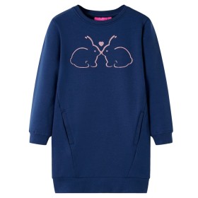 Kleidung für Kinder, dunkelblaues Sweatshirt, Größe 116 von , Kinderkleider - Ref: Foro24-13781, Preis: 15,39 €, Rabatt: %