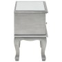 MDF and glass mirror bedside table 34.5x30x50 cm by vidaXL, Nightstands - Ref: Foro24-246658, Price: 135,97 €, Discount: %