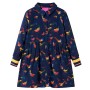 Kleid für Kinder mit langen Ärmeln in Marineblau, Größe 128. von , Kinderkleider - Ref: Foro24-13942, Preis: 15,86 €, Rabatt: %