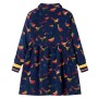 Kleid für Kinder mit langen Ärmeln in Marineblau, Größe 128. von , Kinderkleider - Ref: Foro24-13942, Preis: 15,86 €, Rabatt: %