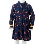 Kleid für Kinder mit langen Ärmeln in Marineblau, Größe 128. von , Kinderkleider - Ref: Foro24-13942, Preis: 15,86 €, Rabatt: %