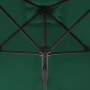 Garden umbrella with steel pole 250x250 cm green by vidaXL, Umbrellas - Ref: Foro24-44881, Price: 128,01 €, Discount: %