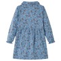 Kleid für Kinder mit langen Ärmeln in Petroleumblau, Größe 140. von , Kinderkleider - Ref: Foro24-14353, Preis: 11,40 €, Raba...