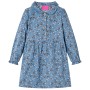 Kleid für Kinder mit langen Ärmeln in Petroleumblau, Größe 116. von , Kinderkleider - Ref: Foro24-14351, Preis: 11,40 €, Raba...