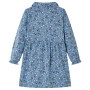Kleid für Kinder mit langen Ärmeln in Petroleumblau, Größe 116. von , Kinderkleider - Ref: Foro24-14351, Preis: 11,40 €, Raba...