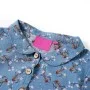 Kleid für Kinder mit langen Ärmeln in Petroleumblau, Größe 116. von , Kinderkleider - Ref: Foro24-14351, Preis: 11,29 €, Raba...