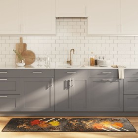Alfombra de cocina lavable antideslizante multicolor 60x180 cm