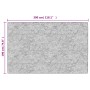 Alfombra lavable antideslizante multicolor 190x300 cm de , Alfombras - Ref: Foro24-136589, Precio: 119,26 €