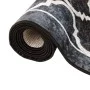 Waschbarer rutschfester Teppich in Schwarz und Weiß, 80x300 cm. von , Teppiche - Ref: Foro24-136604, Preis: 38,72 €, Rabatt: %