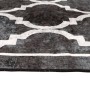 Alfombra lavable antideslizante negro y blanco 80x300 cm de , Alfombras - Ref: Foro24-136604, Precio: 41,83 €, Descuento: %