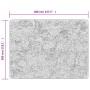 Alfombra lavable antideslizante gris antracita 400x300 cm de , Alfombras - Ref: Foro24-136631, Precio: 184,19 €, Descuento: %