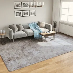 Waschbarer rutschfester Teppich in Grau, 400x300 cm. von , Teppiche - Ref: Foro24-136633, Preis: 197,96 €, Rabatt: %