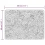 Alfombra lavable antideslizante gris 400x300 cm by , Rugs - Ref: Foro24-136633, Price: 201,45 €, Discount: %