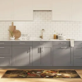 Waschbarer rutschfester Küchenteppich in Multicolor 60x180 cm. von , Teppiche - Ref: Foro24-136627, Preis: 26,46 €, Rabatt: %
