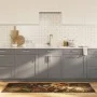 Waschbarer rutschfester Küchenteppich in Multicolor 60x180 cm. von , Teppiche - Ref: Foro24-136627, Preis: 26,46 €, Rabatt: %